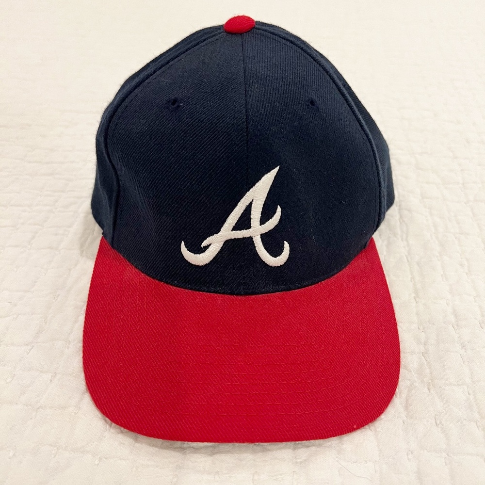 Vintage Atlanta Braves Hat Cap Snap Back OS Sports Specialties Mens MLB Baseball